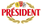 Logotyp: President